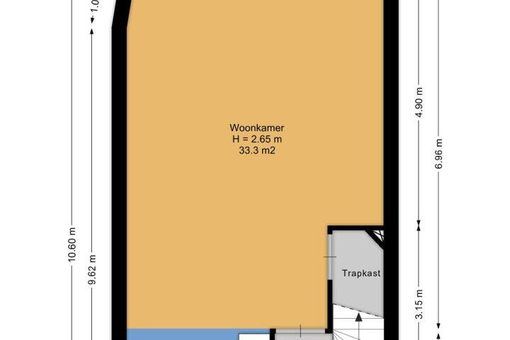 Plattegrond – Kuipersdijk 208, Enschede