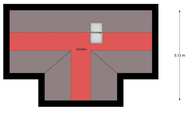 Plattegrond – Kurversweg 2 A4, Meijel