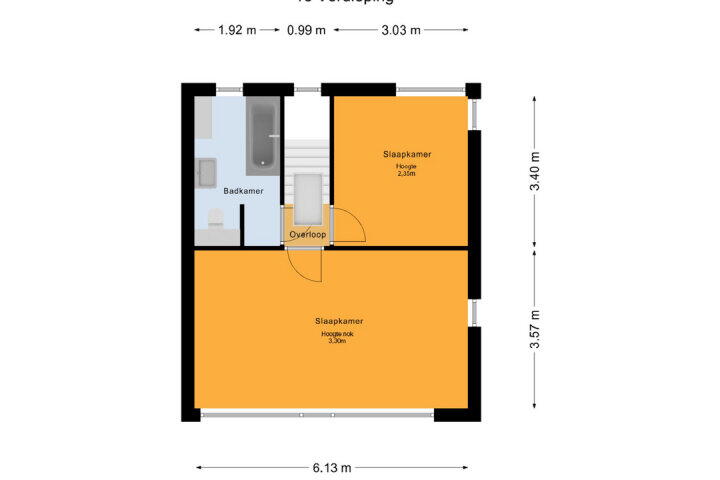 Plattegrond – Kwartaalstraat 23, Almere