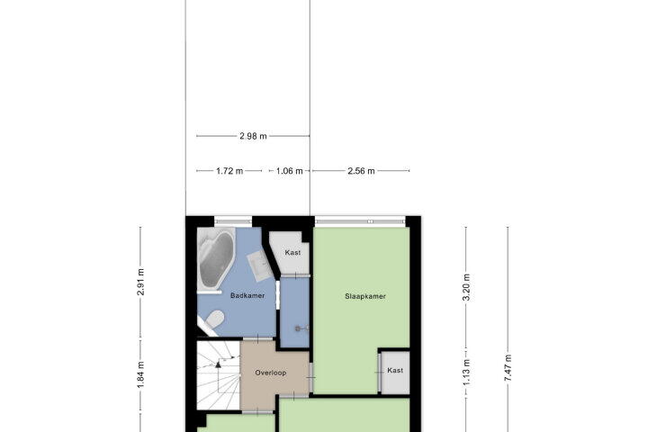 Plattegrond – Kwartelstraat 39, Wijchen
