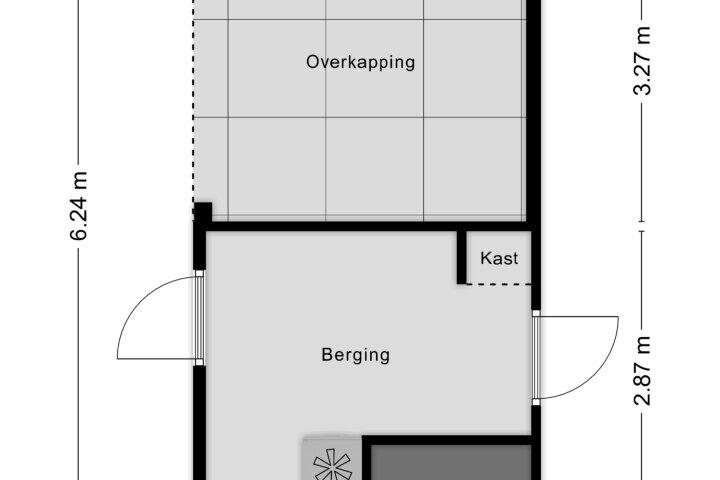 Plattegrond – Kwartelstraat 53, Wijchen