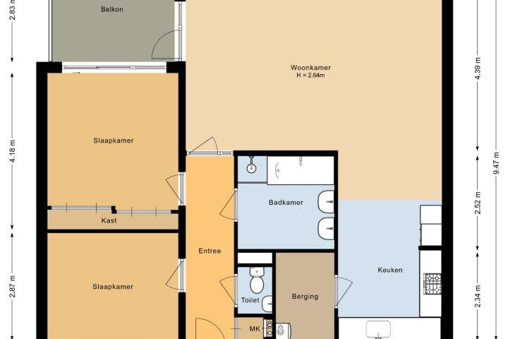 Plattegrond – Kwarts 20, Heerhugowaard