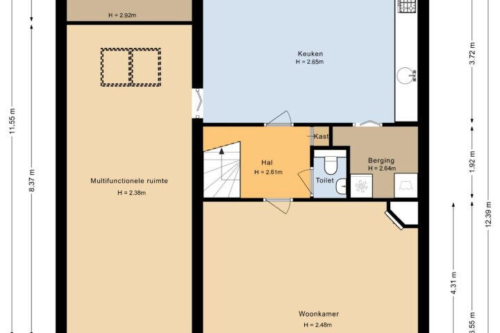 Plattegrond – Laagbos 3, Breda