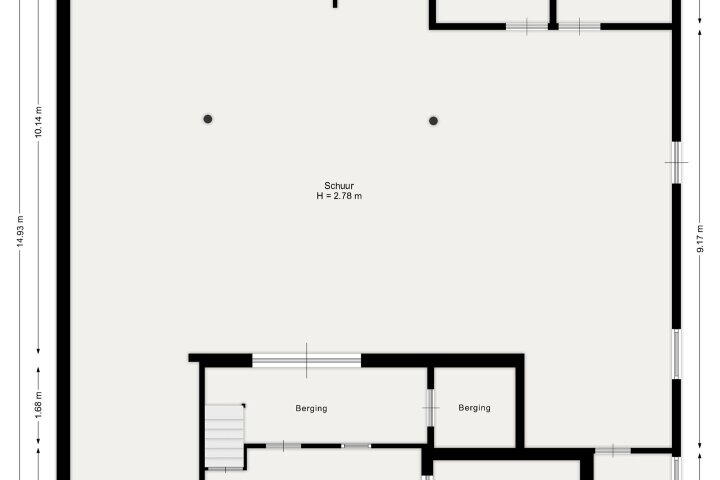 Plattegrond – Laaghalerveen 7, Hooghalen
