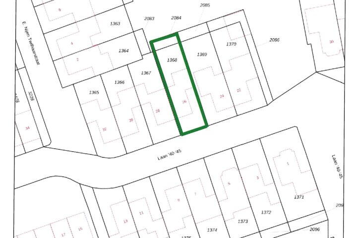 Plattegrond – Laan '-' 404526, Vriezenveen