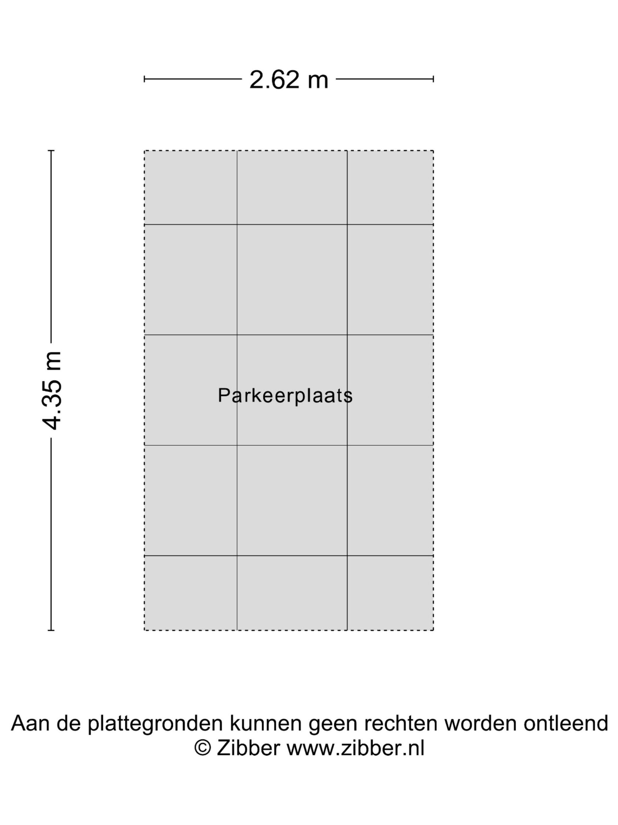 Plattegrond 6 - Laan van België 98, Roosendaal