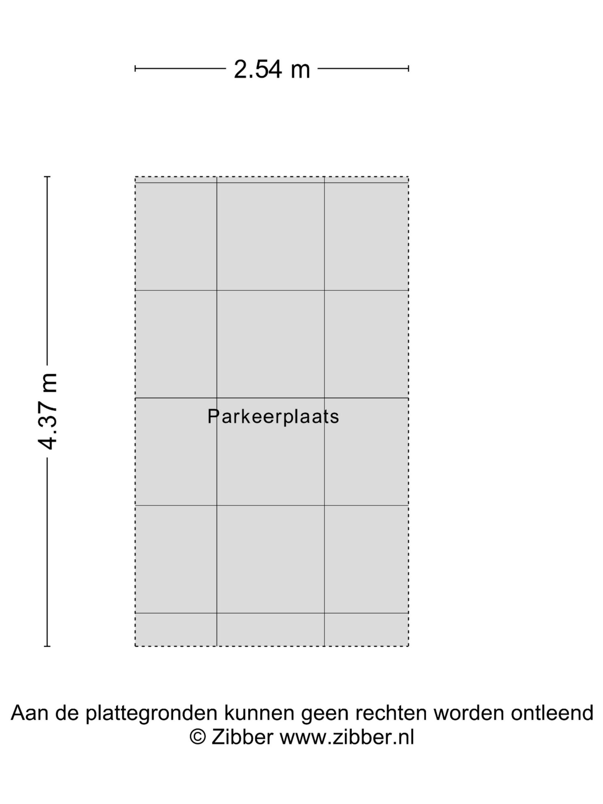 Plattegrond 7 - Laan van België 98, Roosendaal
