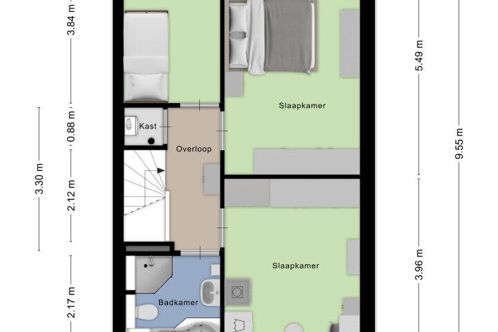 Plattegrond – Laan van Europa 19, Roosendaal