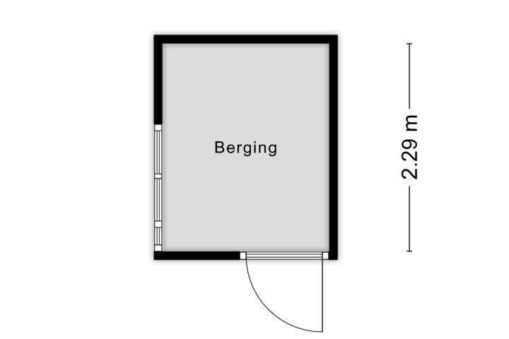 Plattegrond – Laan van Henegouwen 50, Roosendaal
