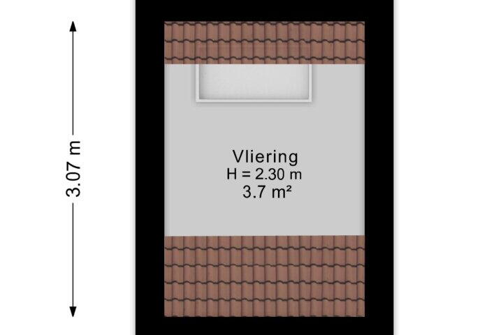 Plattegrond – Laan van Hout 27, Waddinxveen