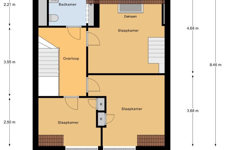 Plattegrond – Laan van Hövell tot Westerflier 48, Heerlen