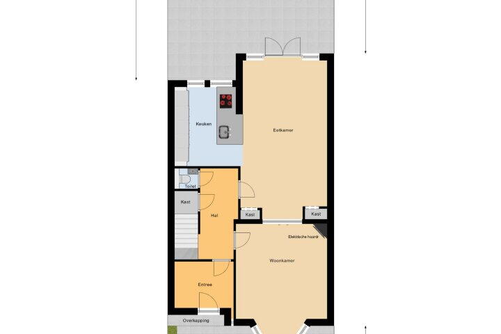 Plattegrond – Laan van Hövell tot Westerflier 48, Heerlen