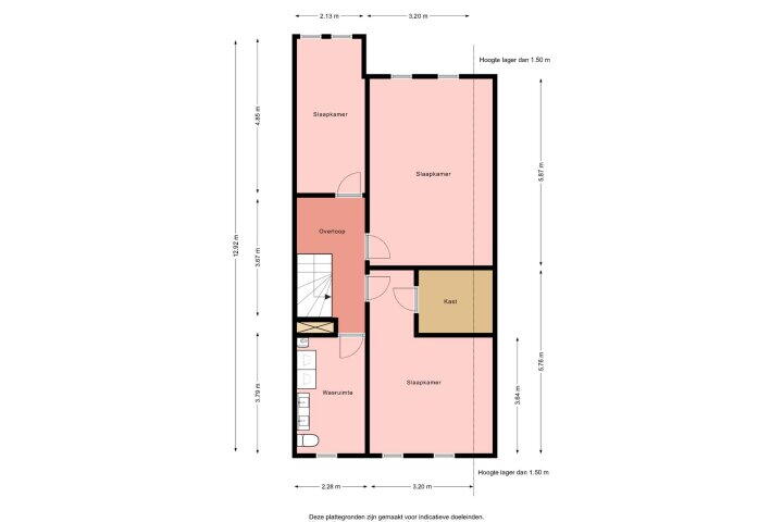 Plattegrond – Lanenburg 120, Heerenveen