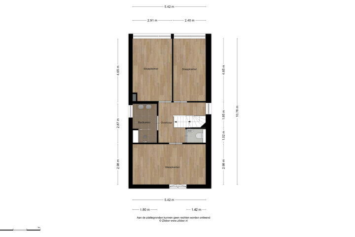 Plattegrond – Lange Akker 41, Teteringen