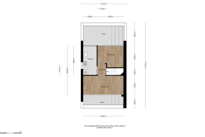 Plattegrond – Lange Akker 41, Teteringen