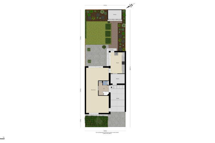 Plattegrond – Lange Akker 41, Teteringen
