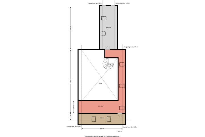 Plattegrond – Langewyk 9, Jonkerslân
