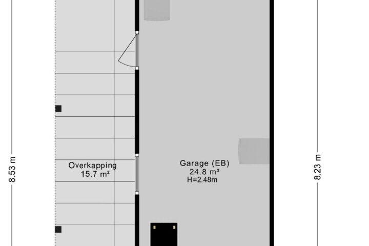 Plattegrond – Laskowskilaan 18, Odoorn