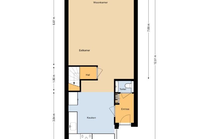 Plattegrond – Lauwers 10, Heerhugowaard