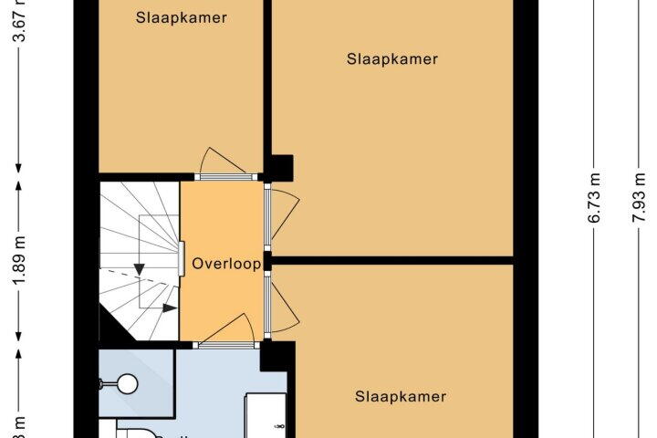 Plattegrond – Lauwers 10, Heerhugowaard