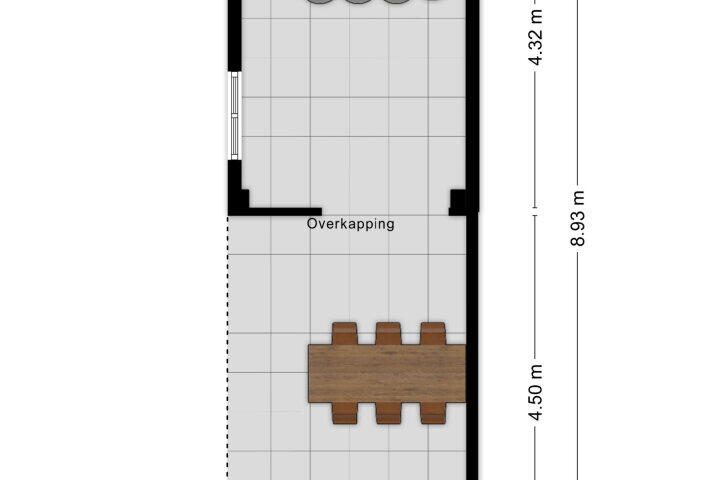 Plattegrond – Lavadijk 53, Roosendaal