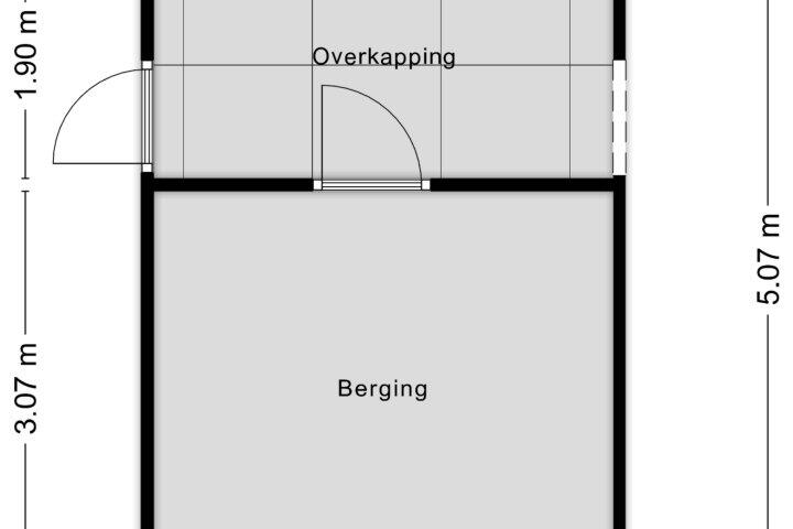 Plattegrond – Lavendelberg 11, Roosendaal