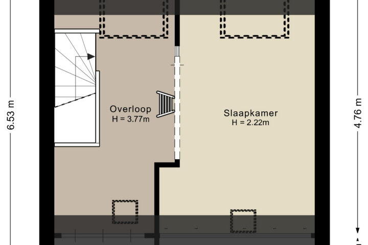 Plattegrond – Le Corbusierstraat 9, Amersfoort