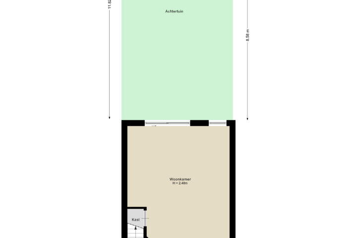 Plattegrond – Le Corbusierstraat 9, Amersfoort