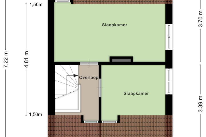 Plattegrond – Leemweg 37, Wijchen