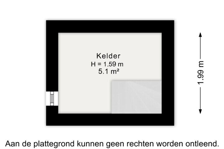 Plattegrond – Leemweg 8, Steggerda