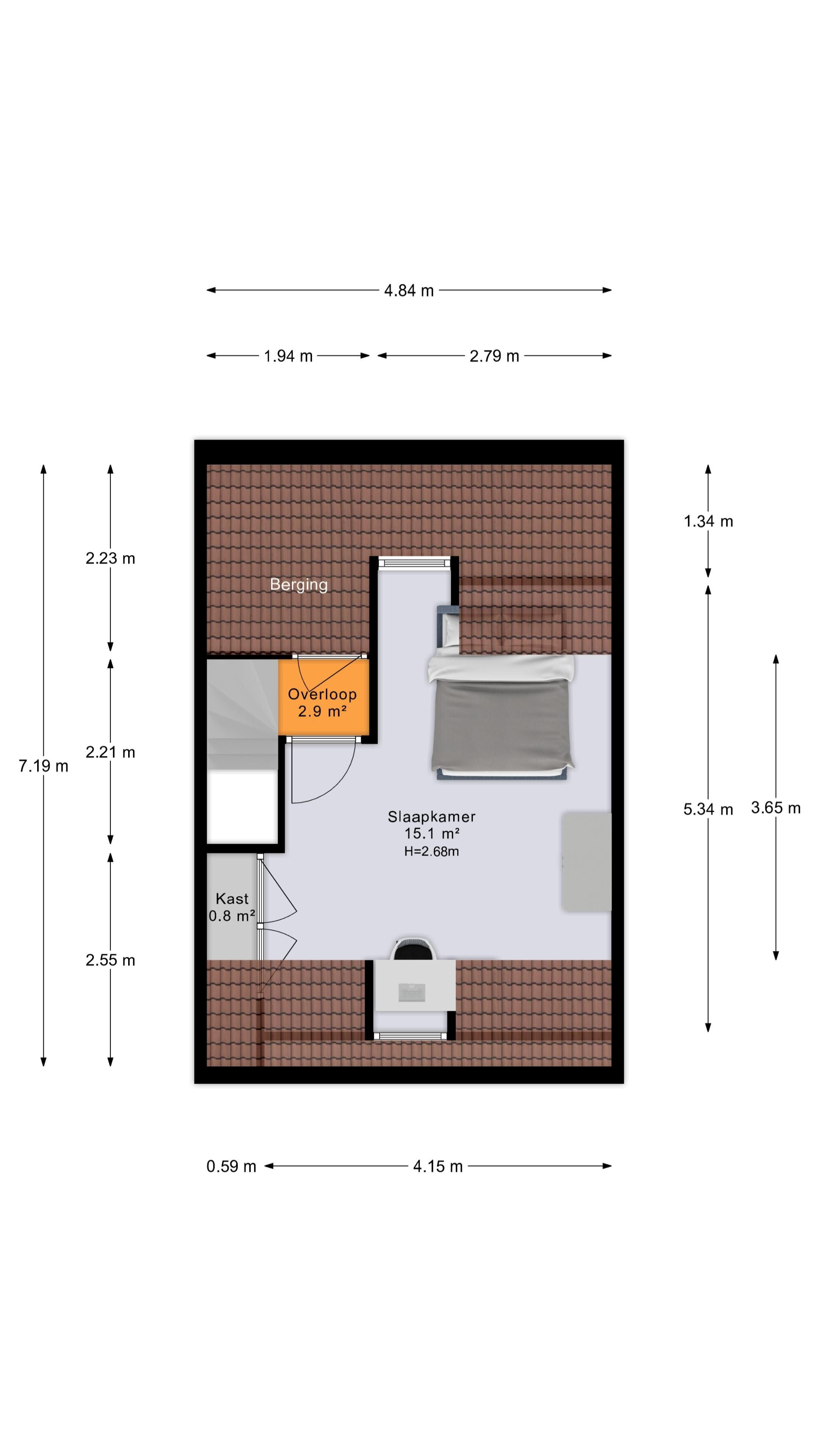 Plattegrond 2 - Leerweg 28, Ulrum