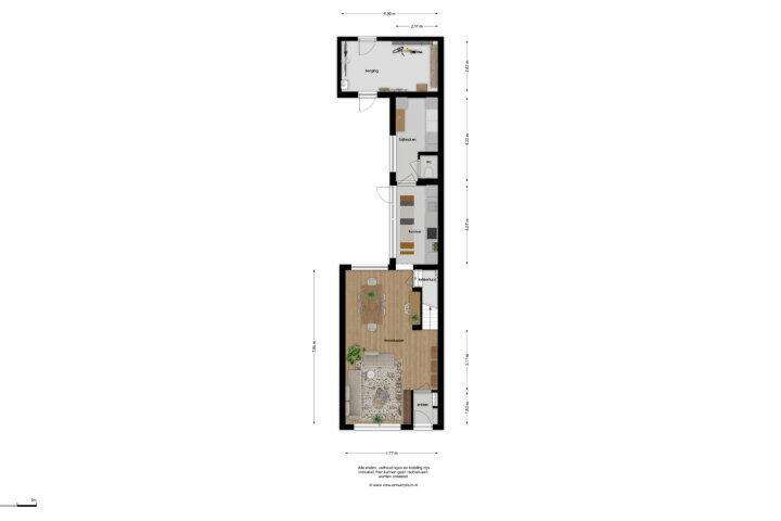 Plattegrond – Leeuwerikstraat 36, Breda