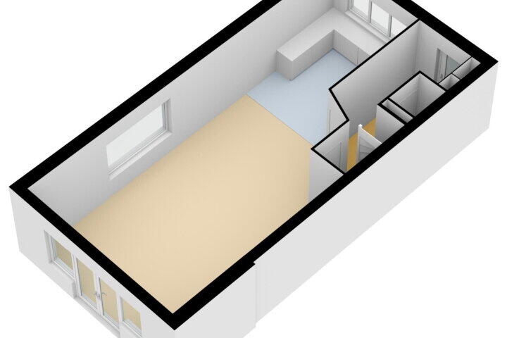 Plattegrond – Legipontlaan 7, Wognum