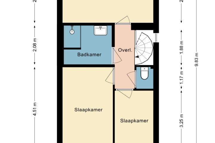 Plattegrond – Leienhoesstraat 67, Heerlen
