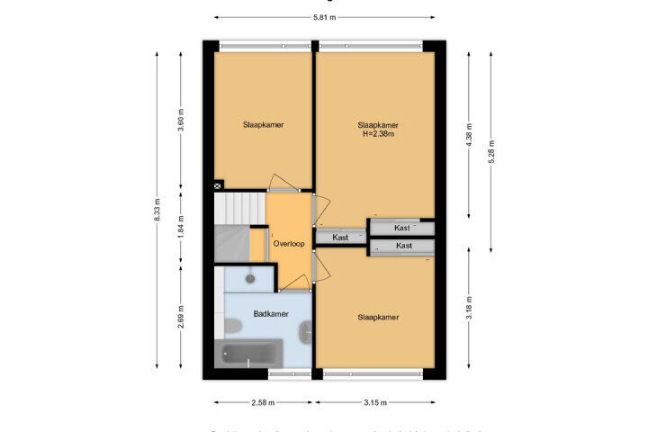 Plan – Leiwater 95, Zoetermeer