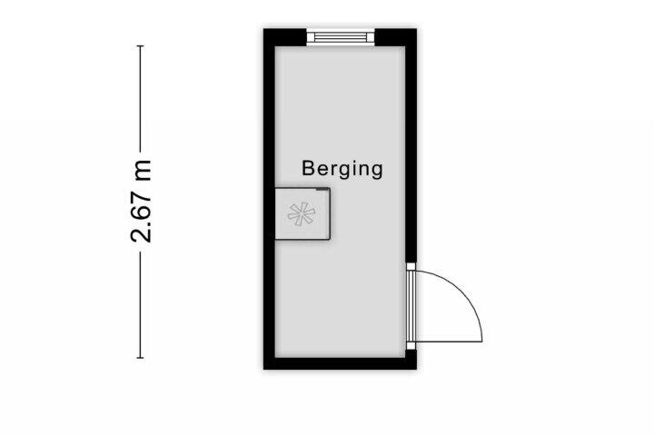 Plattegrond – Leksmondhof 89, Amsterdam