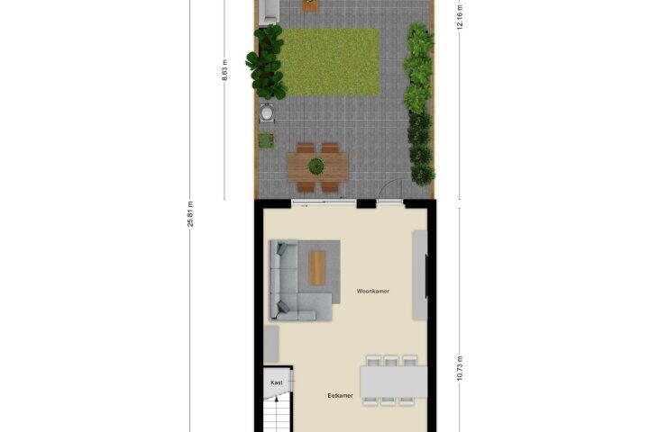 Plattegrond – Leliekeverstraat 30, Den Haag