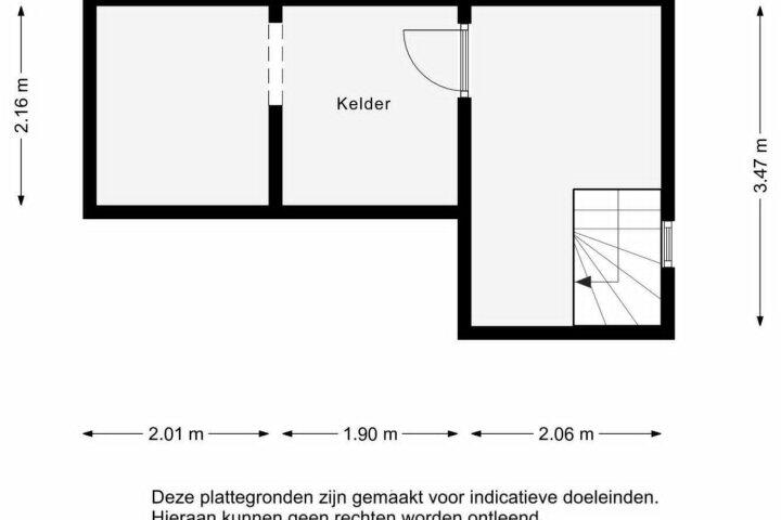 Plattegrond – Leliestraat 48, Heerenveen