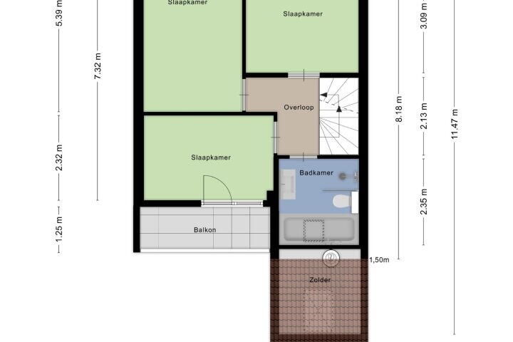 Plattegrond – Lelyweg 100, Zeewolde