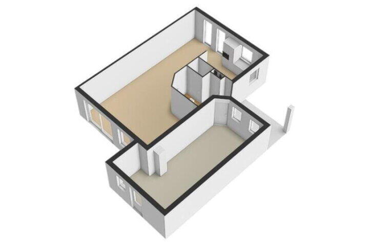 Plattegrond – Lepelaar 36, Meppel