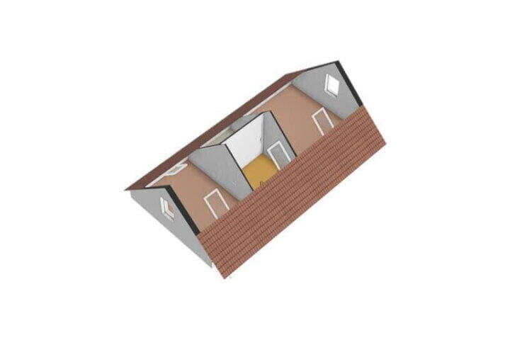 Plattegrond – Lepelaar 36, Meppel