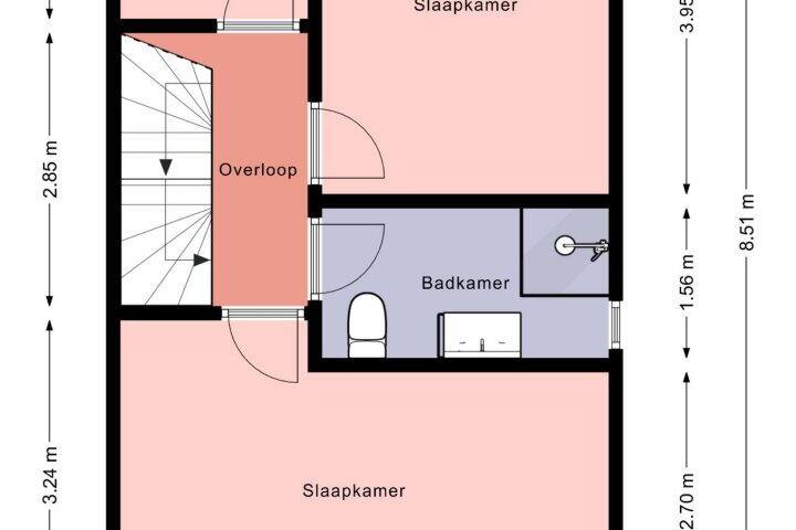 Plattegrond – Lepelaarstraat 66, Heerenveen