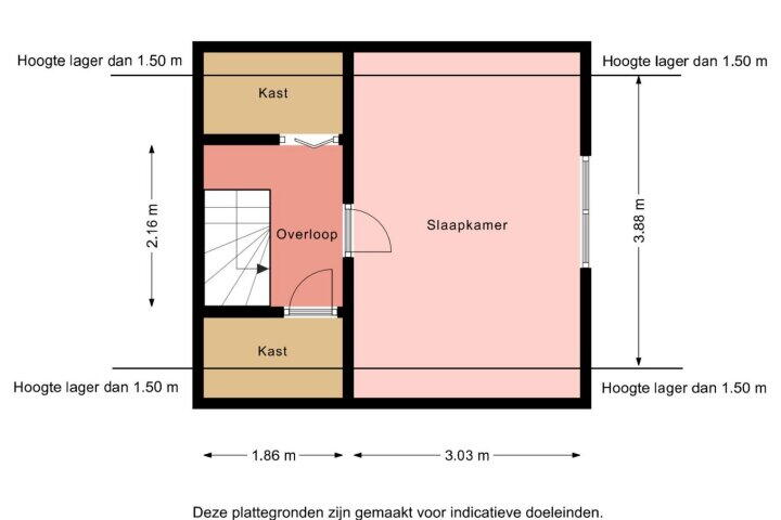 Plattegrond – Lepelaarstraat 66, Heerenveen
