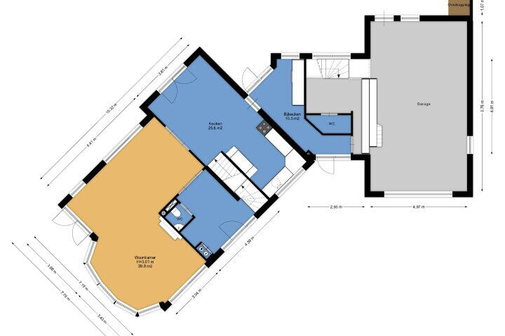 Plattegrond – Leppepaalweg 10, Enschede