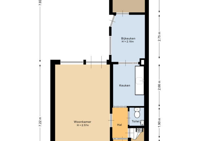 Plan – Le Sage ten Broekstraat 19, Nijmegen