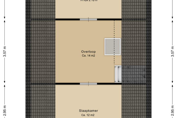 Plattegrond – Lhee 88 A 9, Dwingeloo