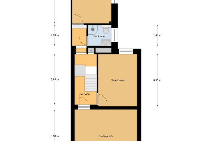 Plattegrond – Lichtenbergerstraat 48, Landgraaf