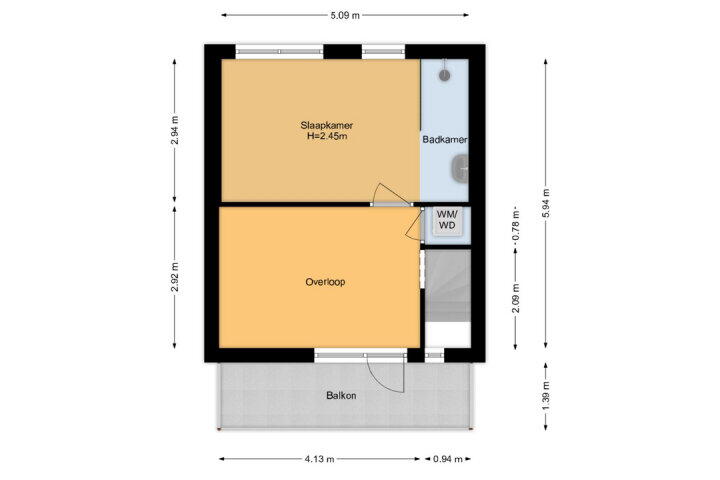 Plattegrond – Lichtgroen 7, Zoetermeer
