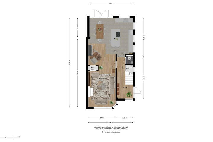 Plattegrond – Liesboslaan 85, Breda