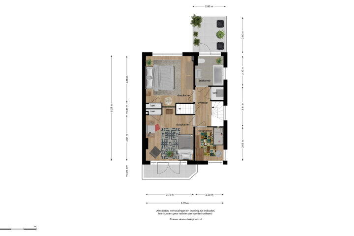 Plattegrond – Liesboslaan 85, Breda